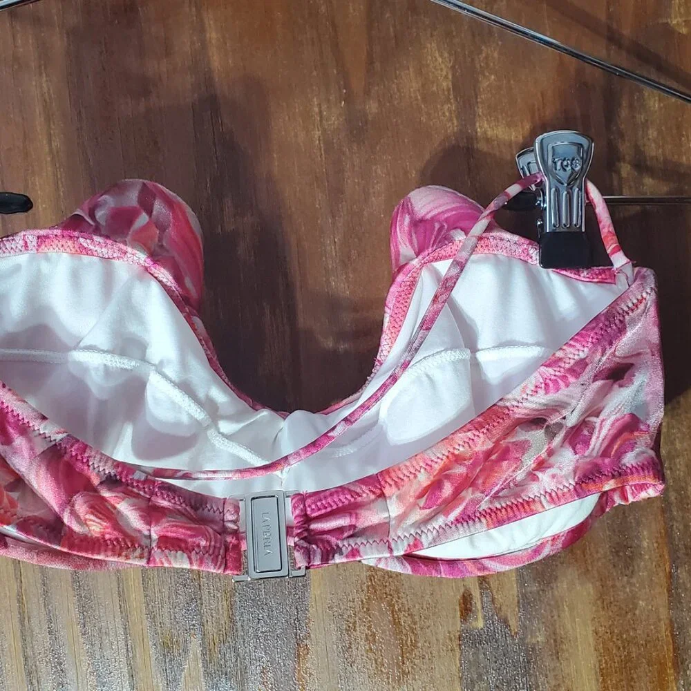 La Perla Bikini Pink Floral Lounge Set Size 4 - Picture 9 of 11